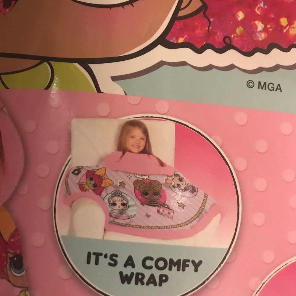 LOL wrap blanket or robe